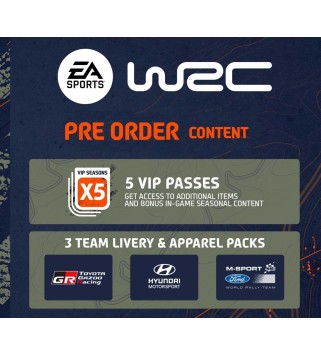 EA Sports WRC 23 - Pre-Order Bonus DLC PS4 PlayStation 4 Key EUROPE